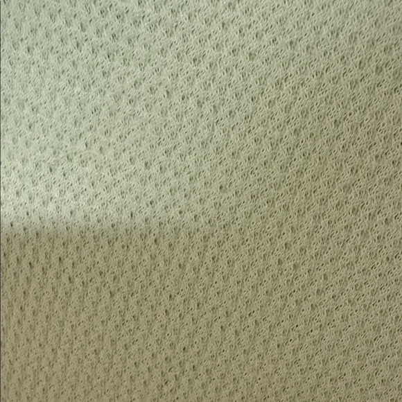 Adair Light Green high  Neck 1/4 zip Sweatshirt - Picture 5 of 6